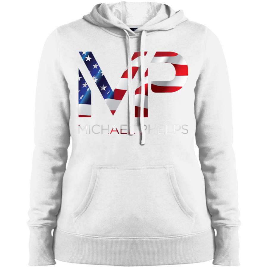 AGR Michael Phelps USA Logo Ladies’ Pullover Hooded Sweatshirt