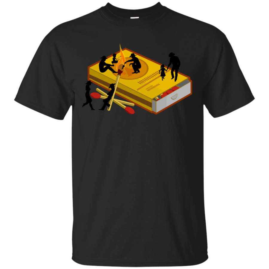 Camping – Matchbox Wildwest Campfire cowboy T Shirt & Hoodie