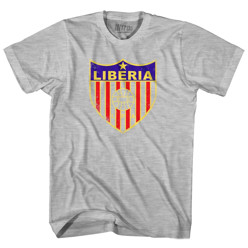 Vintage Liberia Soccer Crest Youth Cotton T-Shirt