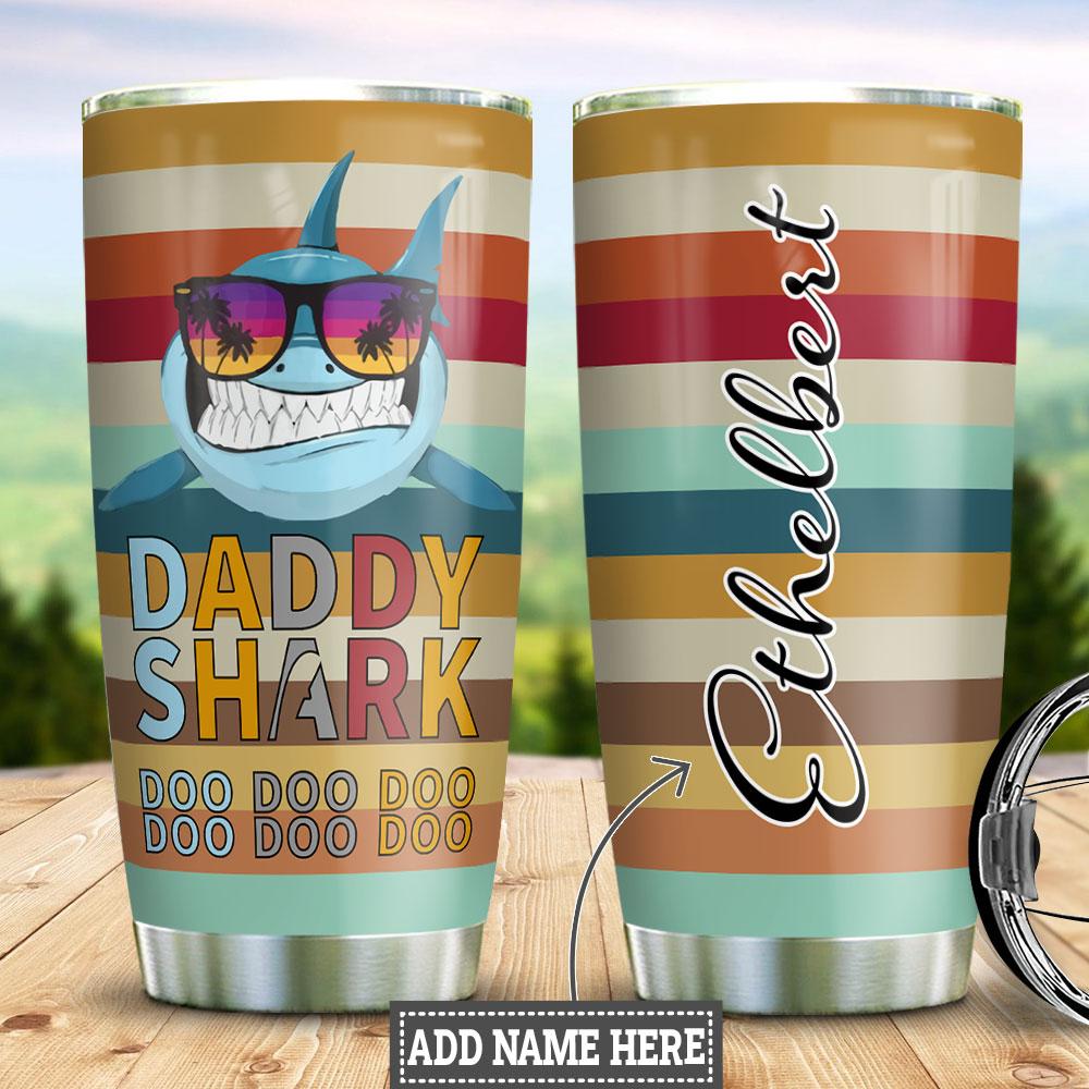 Shark Baby Shark Personalized Dnc1610010 Stainless Steel Tumbler