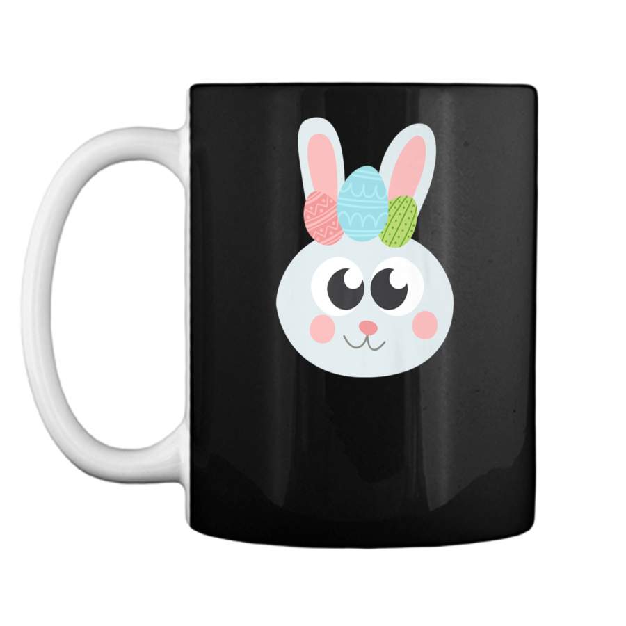 Cool Adorable Easter Bunny Face Costume Emojis Shirt Gift Mug