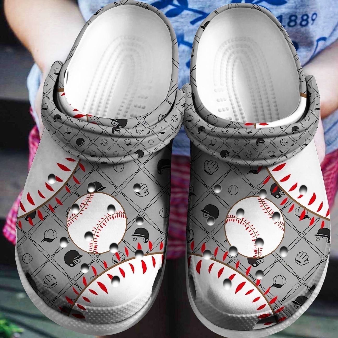 Baseball Clog Clogs Clogband Clog