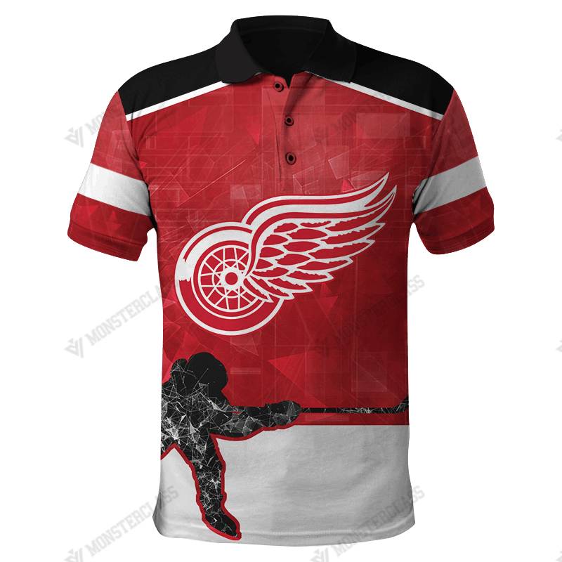 Detroit Red Wings – CUSTOMIZE NAME AND NUMBER – HOT SALE 3D PRINTED