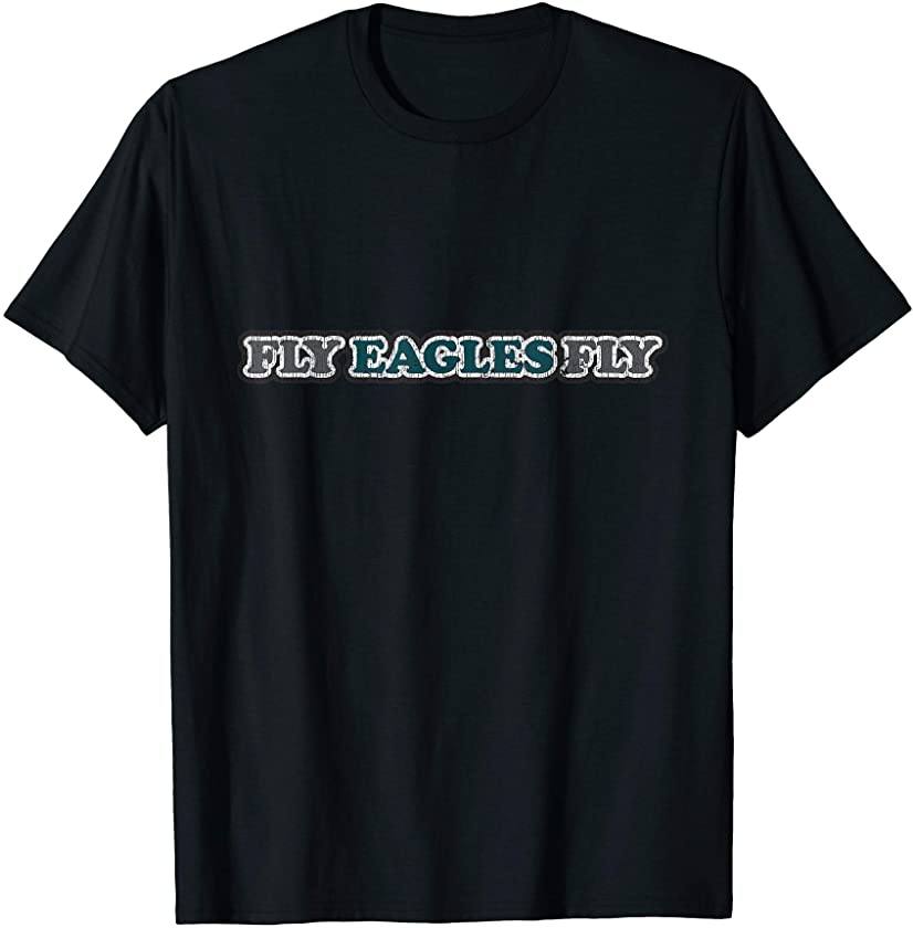 Vintage Retro FLY EAGLES FLY T-Shirt Philadelphia Philly