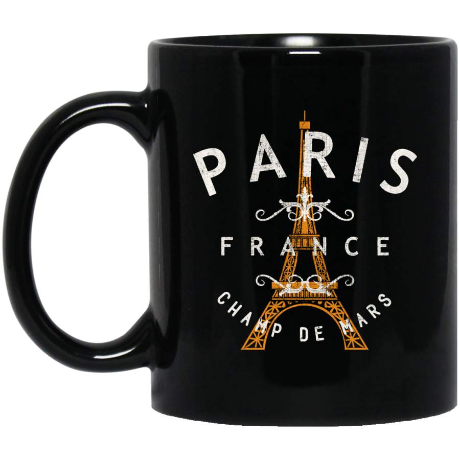 Paris France Vintage Coffee Mug