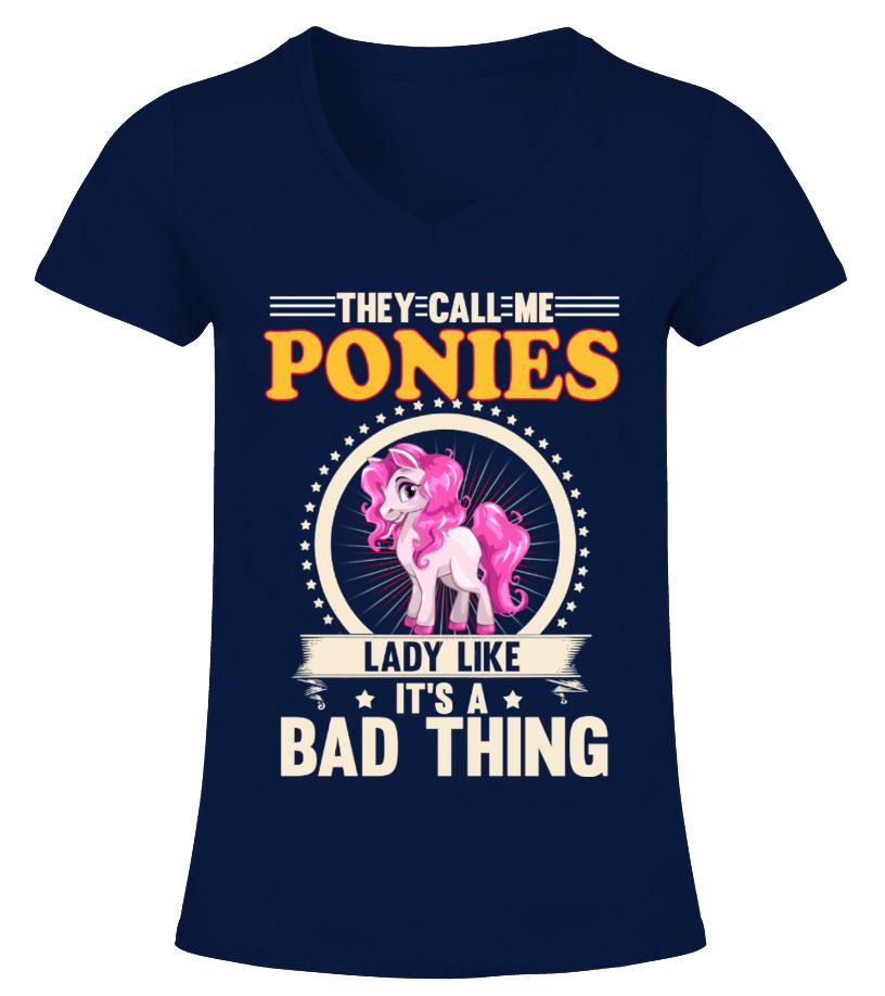 Ponies Animals Lover T Shirts C-Vqdd5