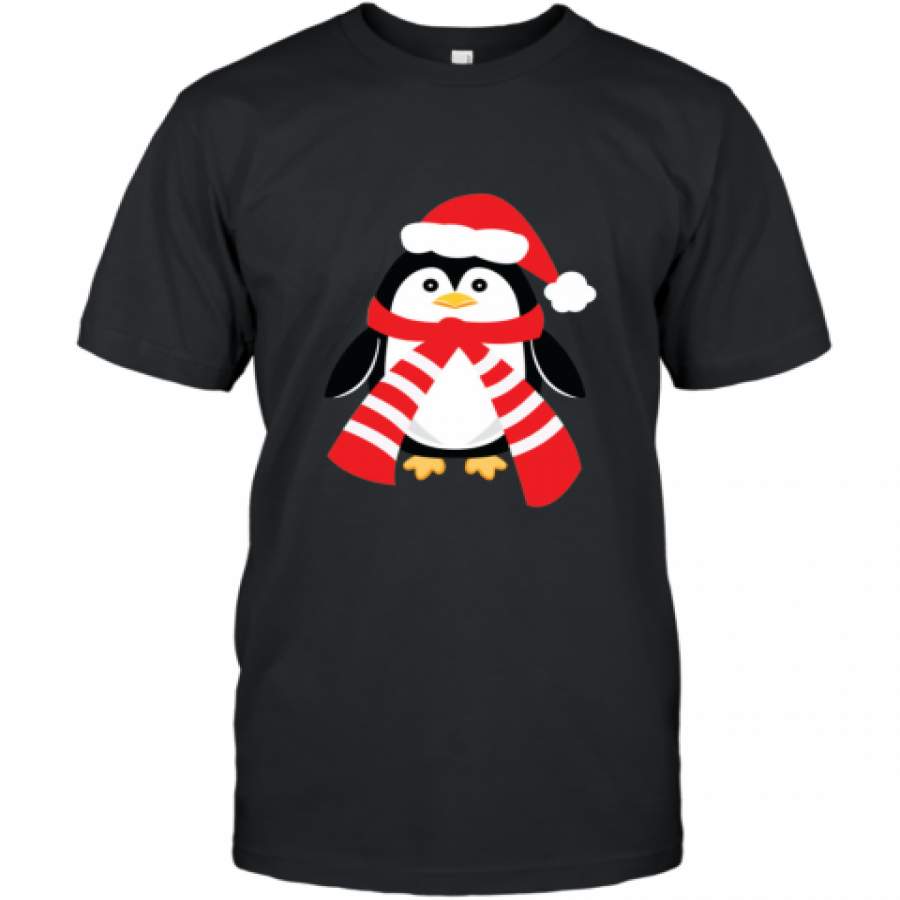 Cute Christmas Penguin shirt T-Shirt