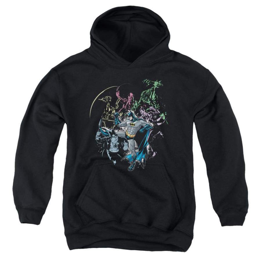 Batman – Surrounded Youth Pull Over Hoodie