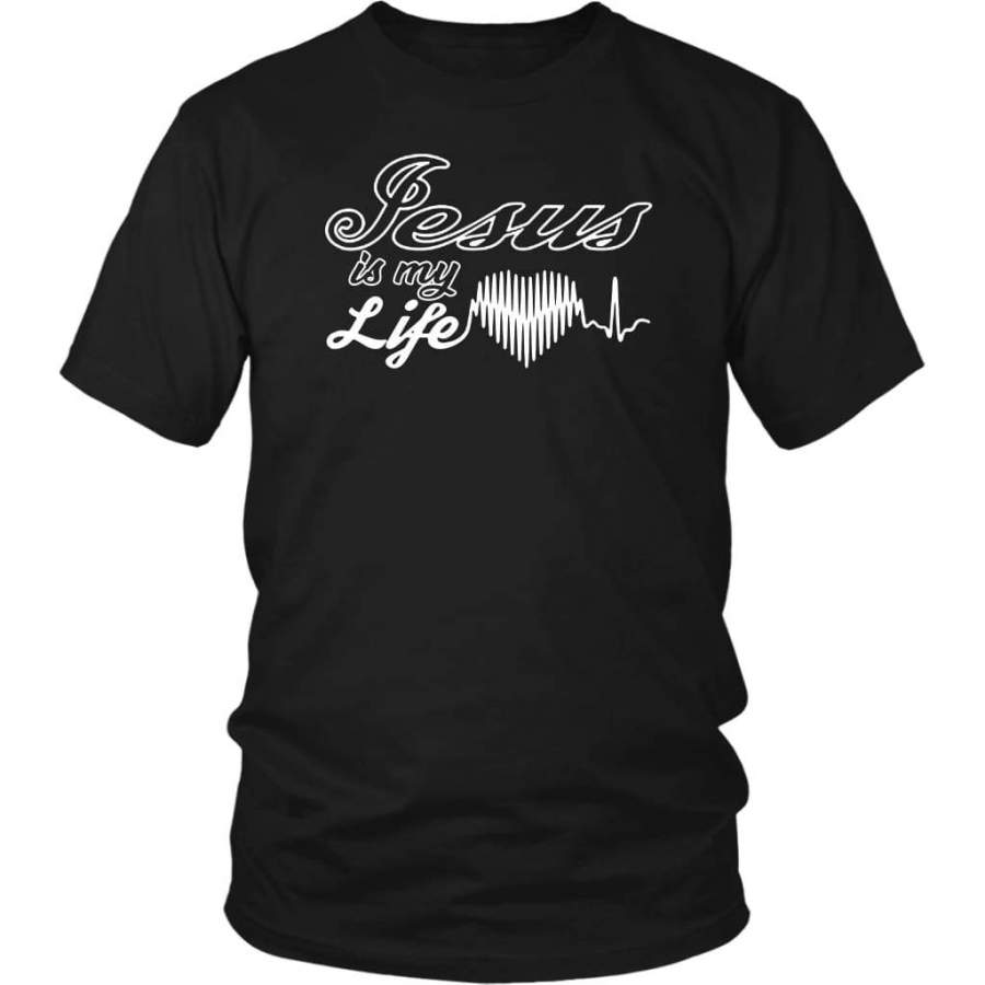 Jesus is my life christian t-shirt | Jesus shirts