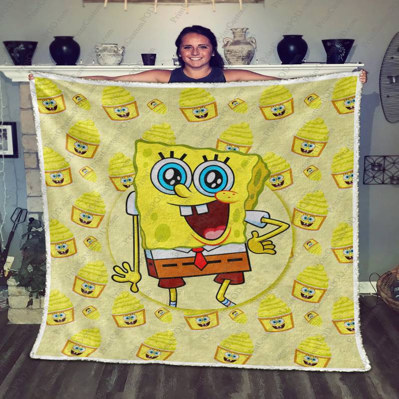 [TA] -Cup of Spongebob Blanket