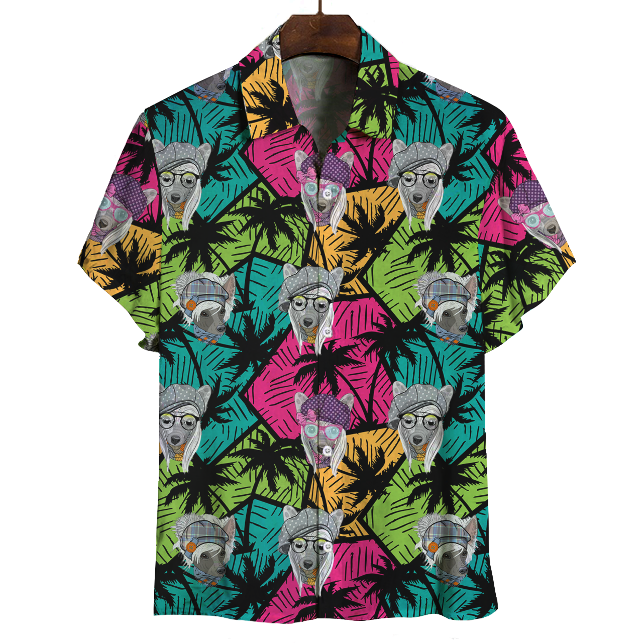 Aloha Hawaii Chinese Crested Shirt Ha64300