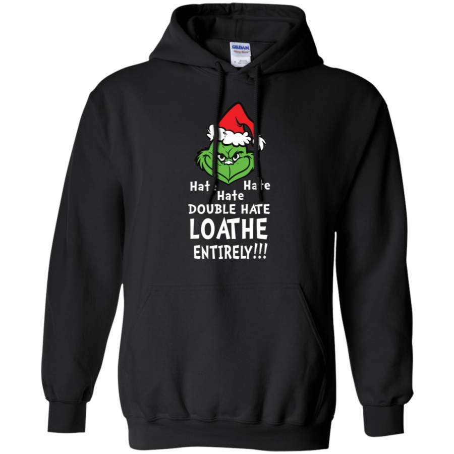 AGR Hate hate hate double hate loathe entirely Hoodie