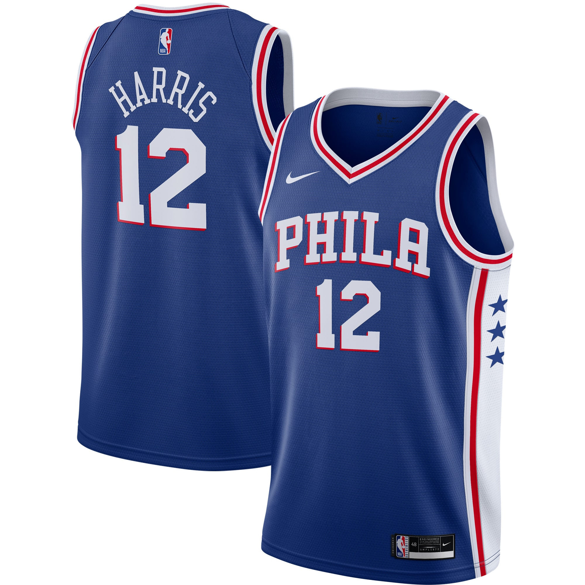 Tobias Harris Philadelphia 76ers 2020/21 Swingman Jersey – Royal – Icon Edition NBA