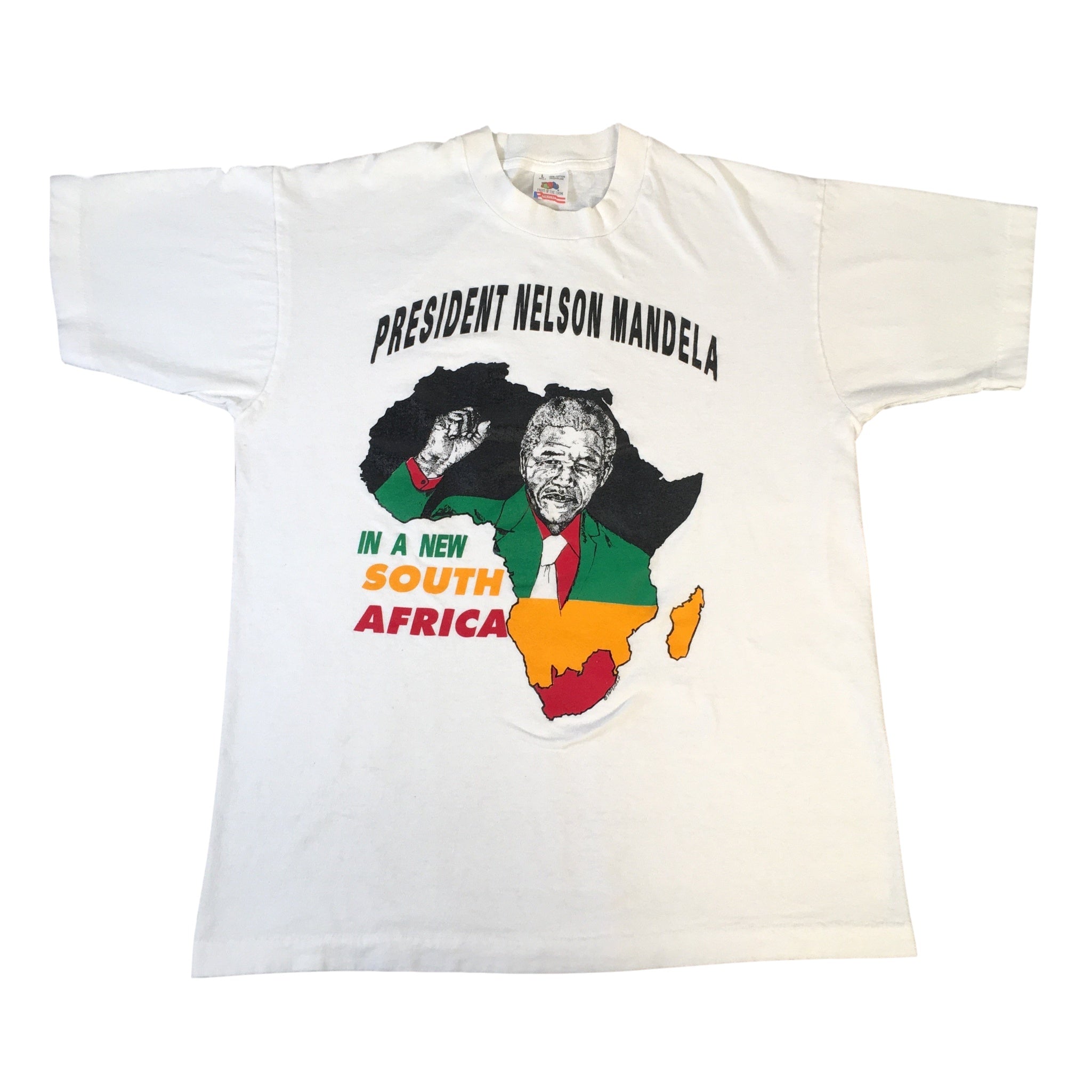 Vintage President Nelson Mandela “South Africa” T-Shirt