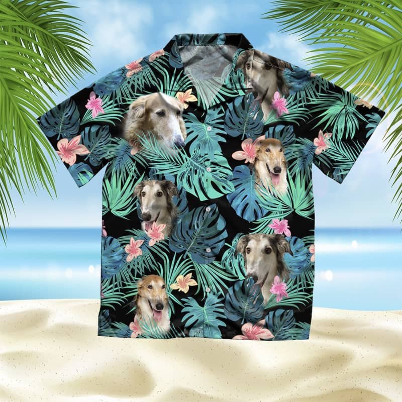 Felacia Borzoi 1 Summer Leaves Hawaii Shirt Ha96142