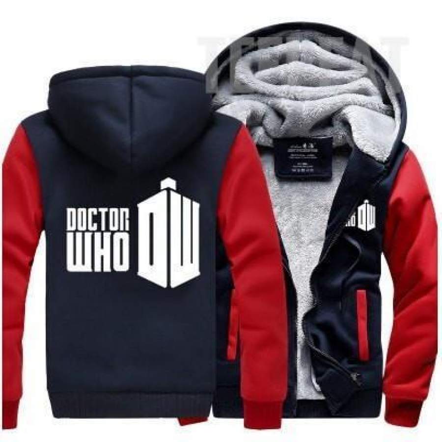 Doctor Who Winter Fleece Hoodie – Amelio Shop