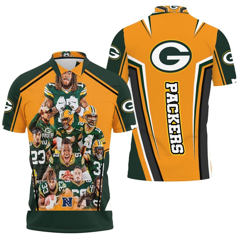 Green Bay Packers 2021 Super Bowl Nfc North Champions Division 3D Polo Shirt, Jersey