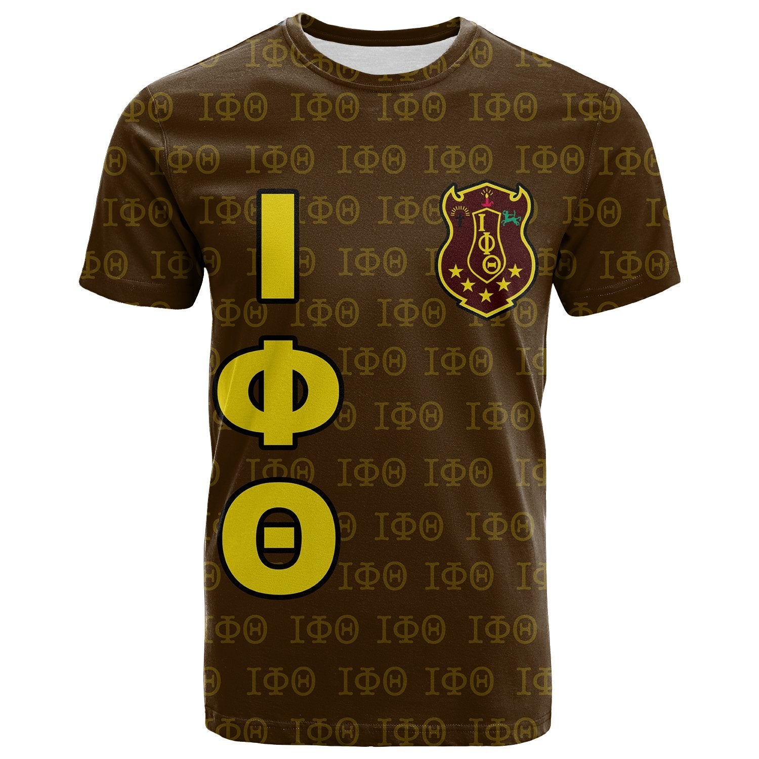 Iota Phi Theta Monogram Patterns T Shirt – Lt20