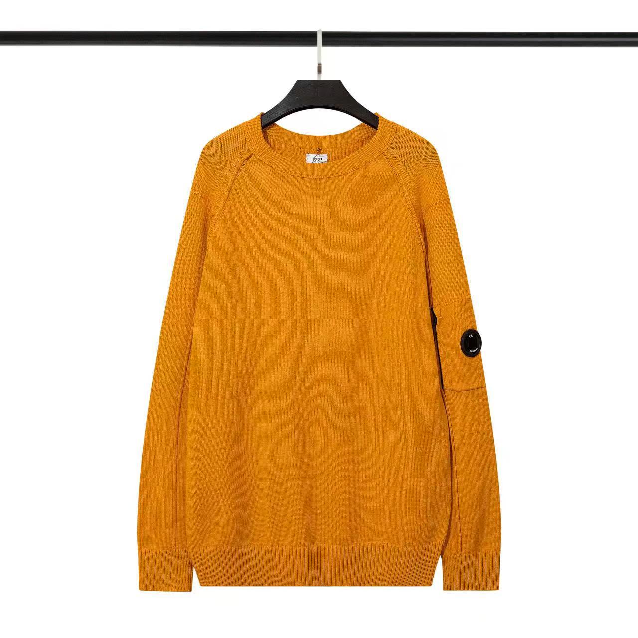 2022 Autumn And Winter New Lens Men And Women With The Same Paragraph Casual Pullover Round Neck Knitted Wool Sweater alx