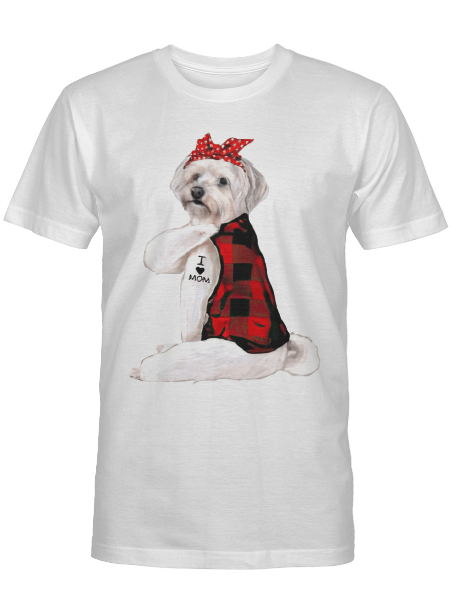 Bichon Frise Puppy Love Mom – Bichon Frise Tshirt