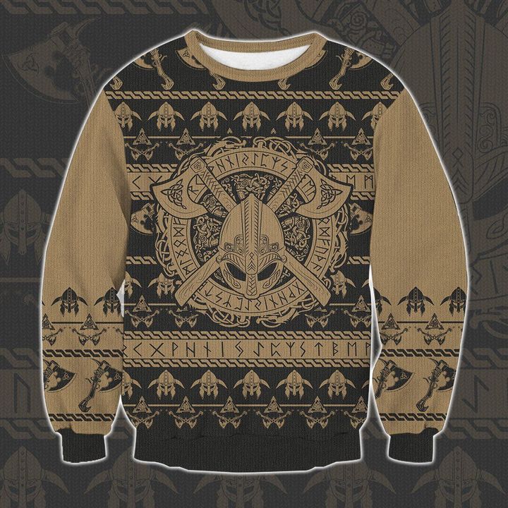 Viking Ugly Christmas Sweater | Unisex | Adult | Us1936