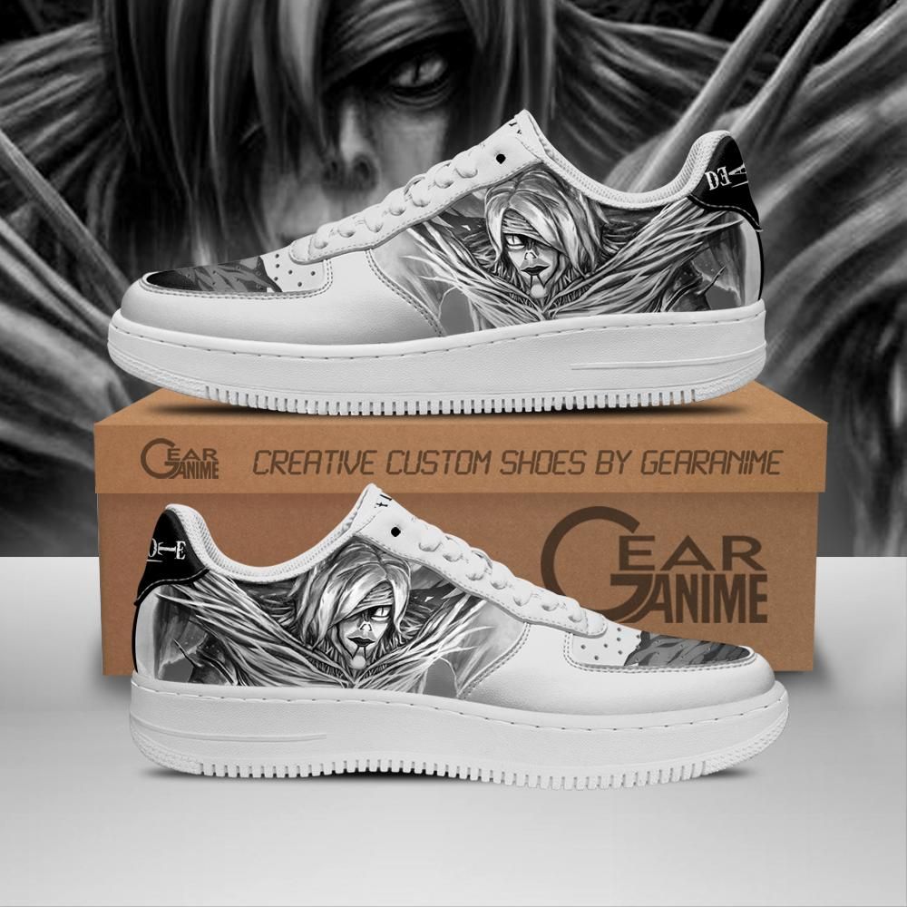 Death Note Rem Air Force Shoes Sneakers Custom Anime