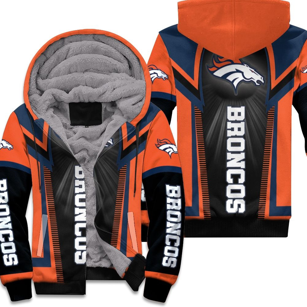 Denver Broncos For Fans Fleece Hoodie