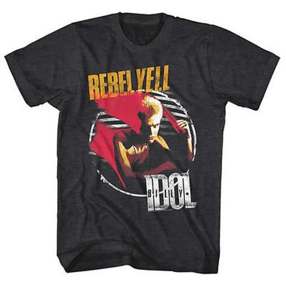 Billy Idol Rebel Yell Shirt