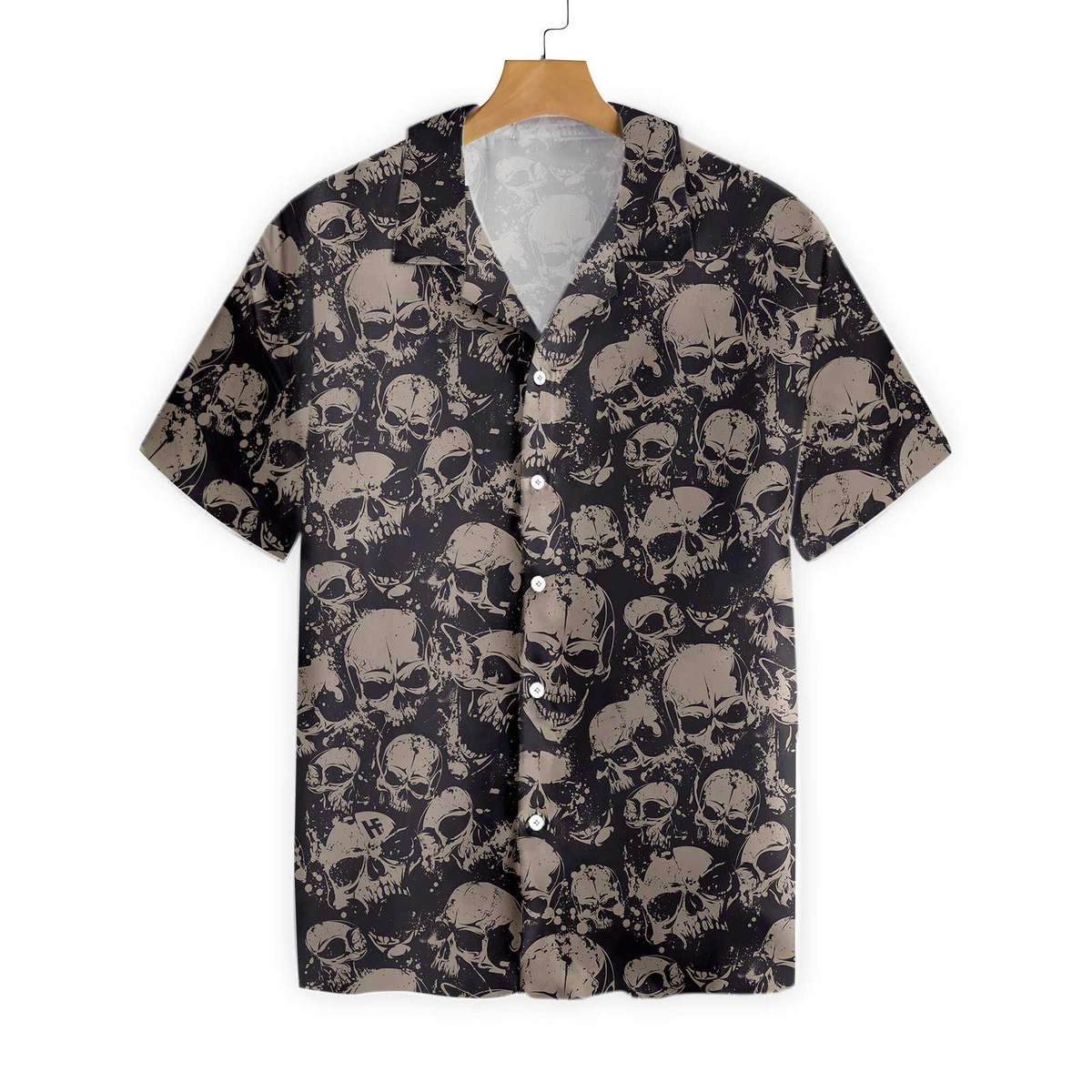 Skull And Cool All Over Printed Hawaii Shirt Ha37456