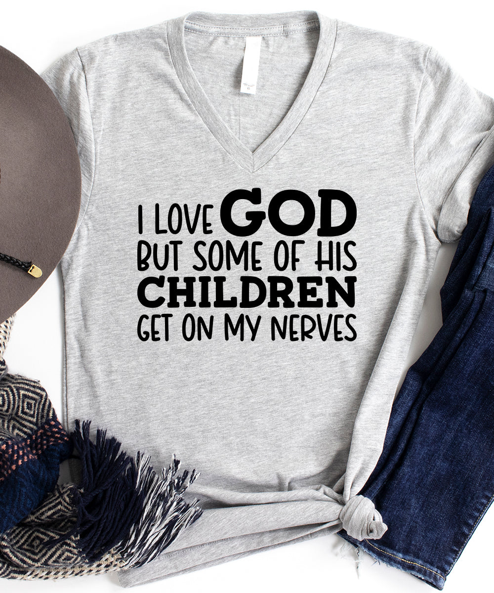 Some Of God’S Children V-Neck