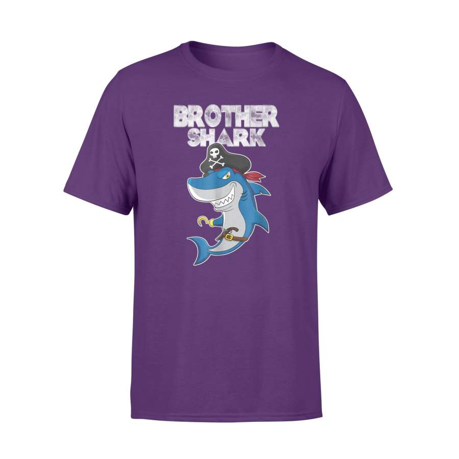 Brother Pirate Shark Halloween Matching Family T-Shirt