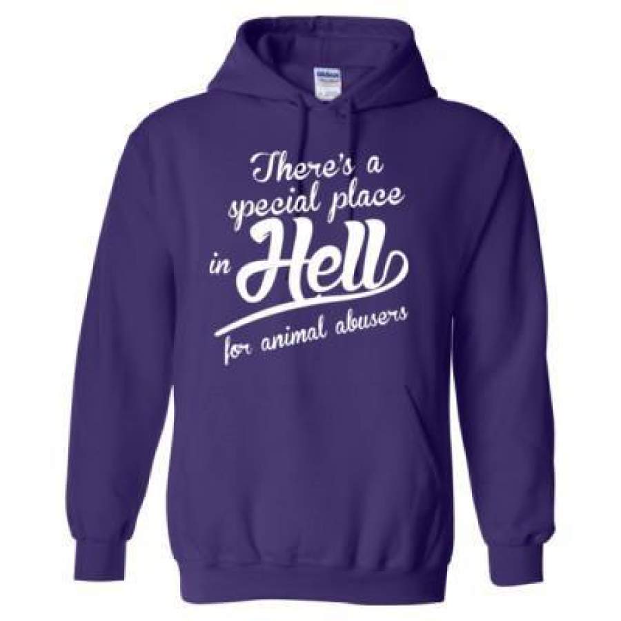 AGR There Is A Special Place Hell For Animal Abusers – Heavy Blend™ Hooded Sweatshirt