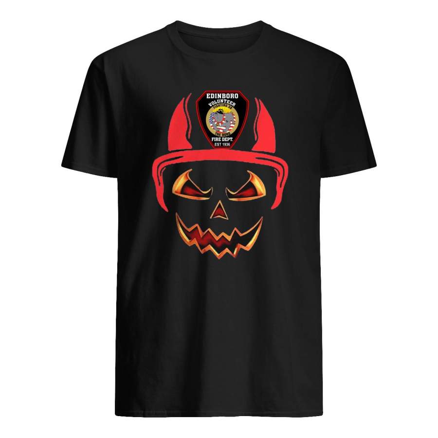 Firefighter Pumpkin Personalized Logo Shirt