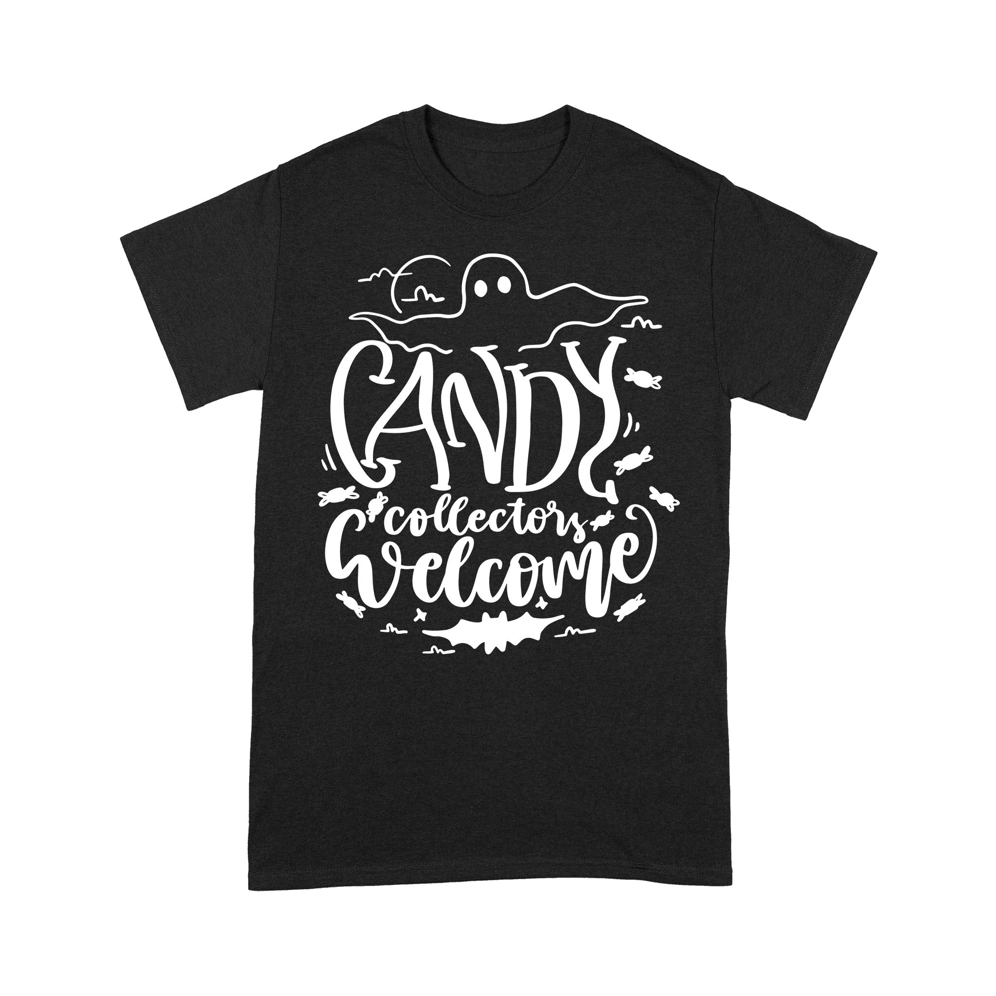 O468 Halloween T-Shirt Candy Collectors Welcome