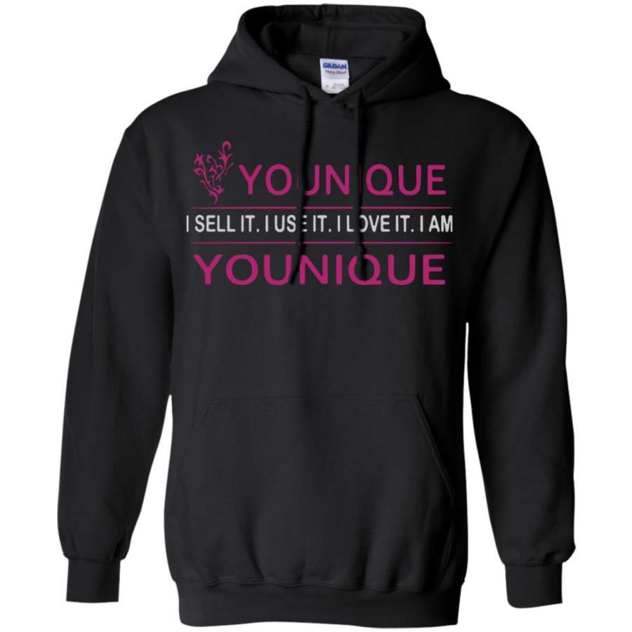 Younique I sell it I use it I love it I am Younique Hoodie – Moano Store