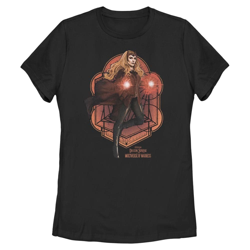 Wanda Mandala – Doctor Strange In The Multiverse Of Madness Black Women’S Cut Tee