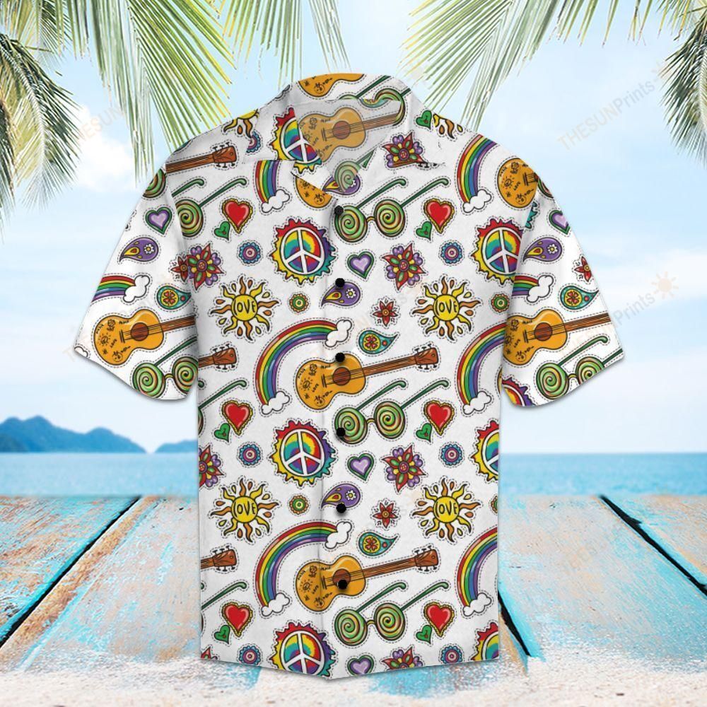 Amazing Hippie Hawaiian Shirt Ha106772