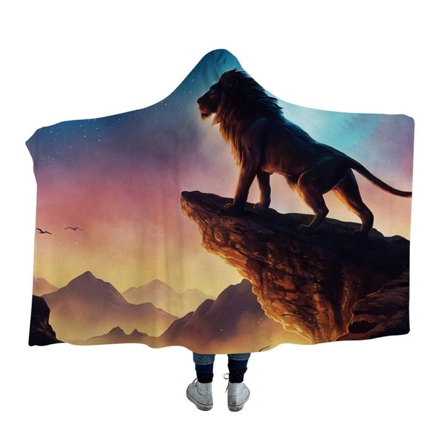 Free Like a Bird Hooded Blanket