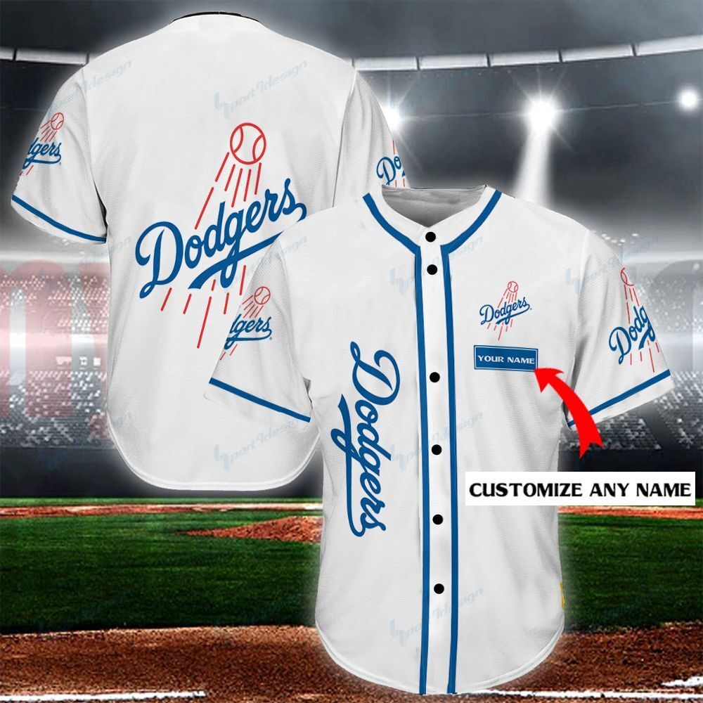 Los Angeles Dodgers Personalized Baseball Jersey Shirt 84