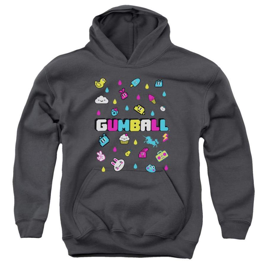 The Amazing World Of Gumball Fun Drops Youth Hoodie (Ages 8-12)