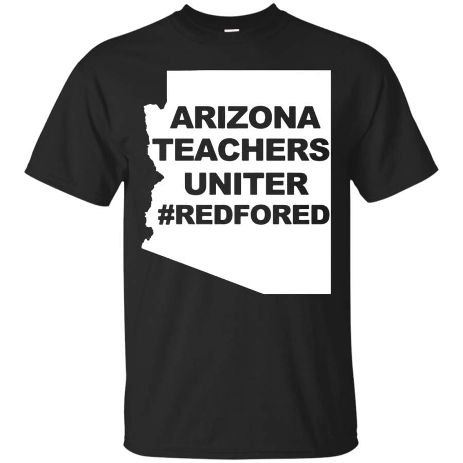 AGR #RedforEd Arizona Teachers United Shirt Cotton t shirt