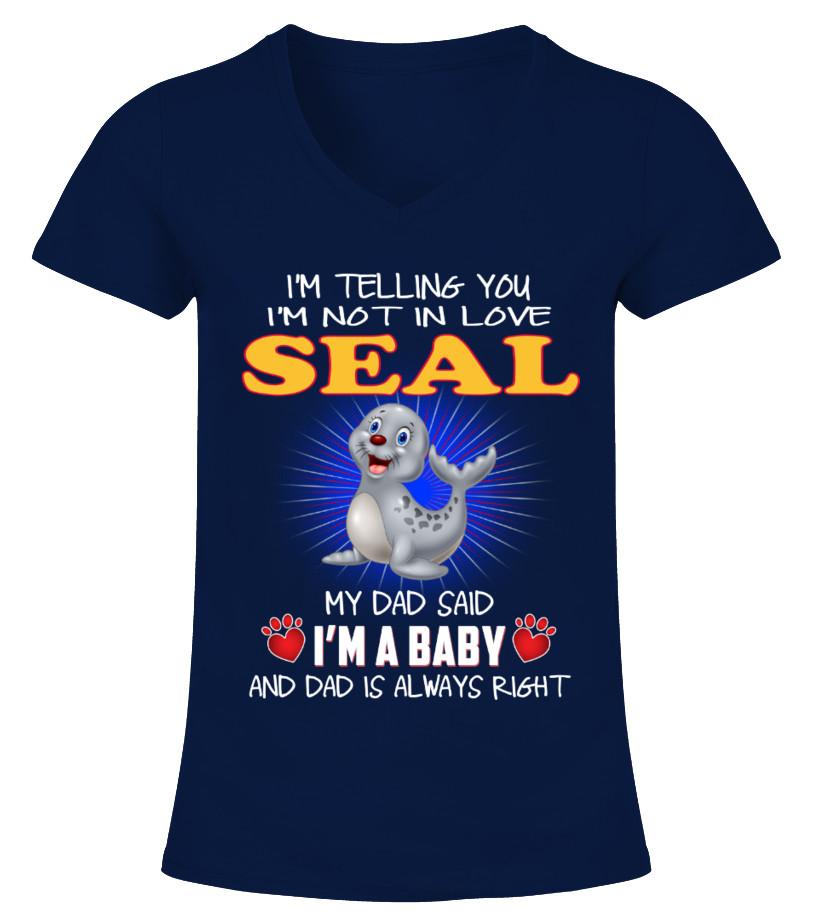 Seal Animals Lover T Shirts C-Xfelg