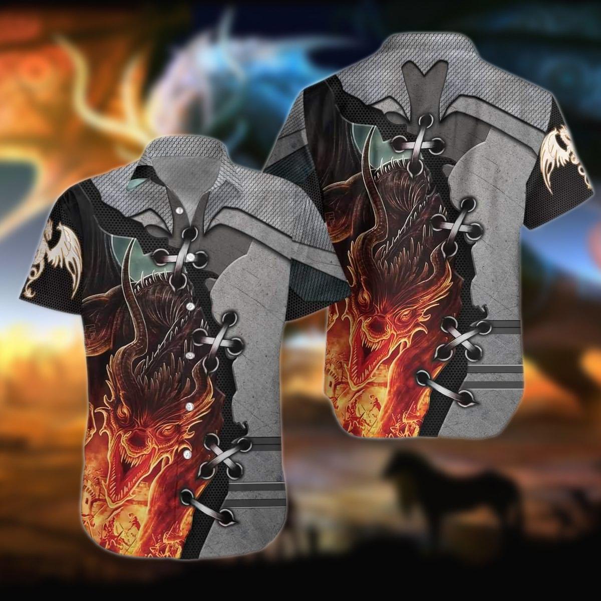 Tattoo And Dungeon Dragon Hawaii Shirt For Men Women Ha17480