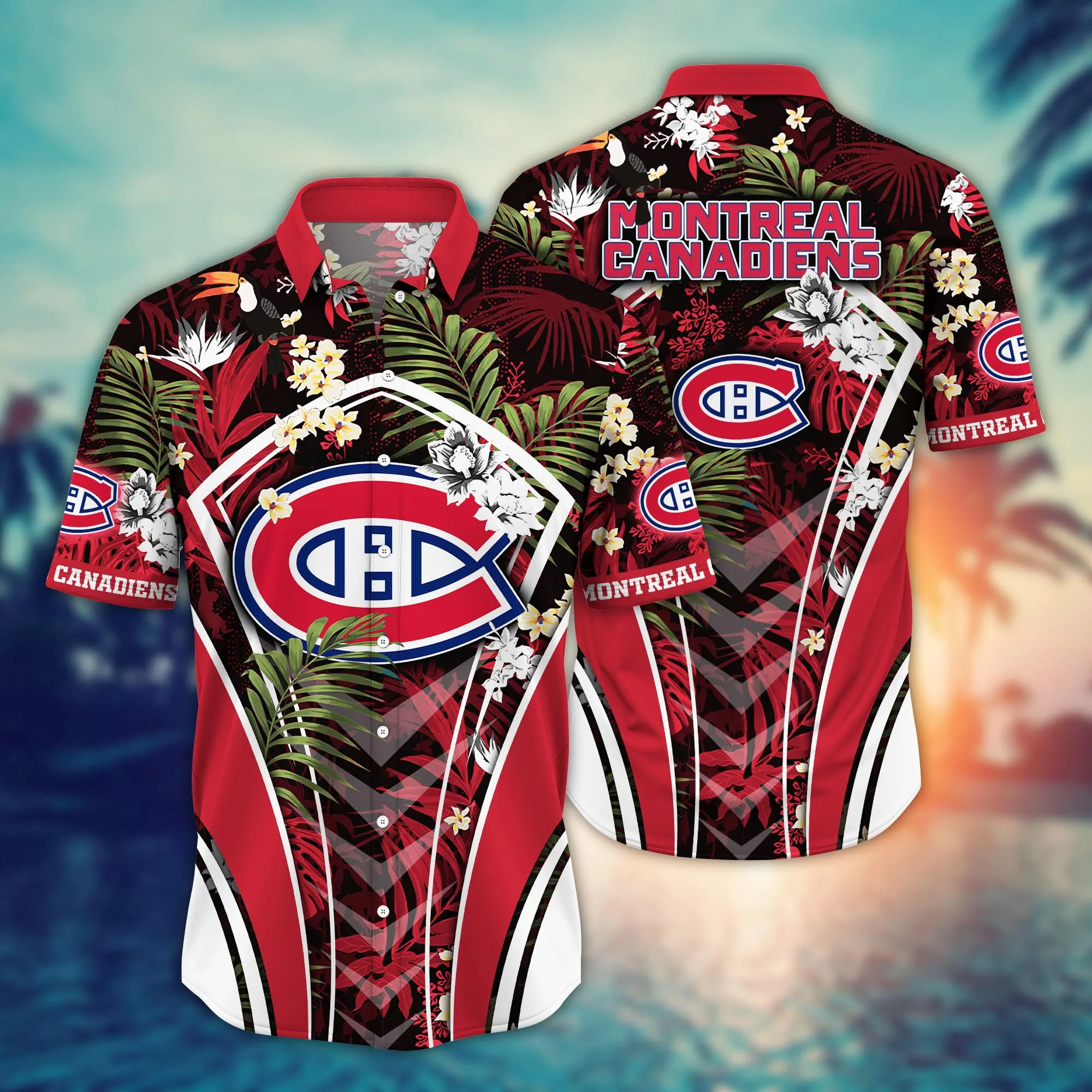 Montreal Canadiens Nhl Hawaiian Shirt High Temperatures Aloha Shirt