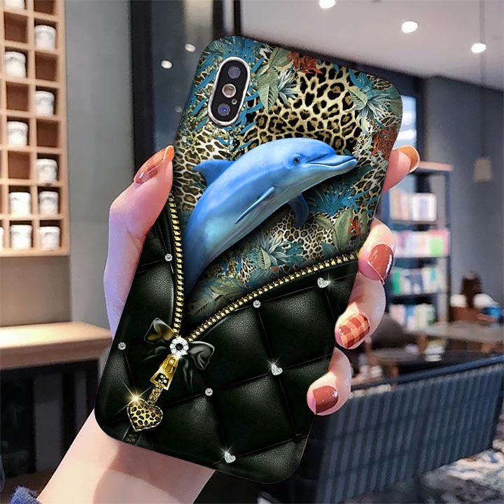 Blue Dolphin Phone Case