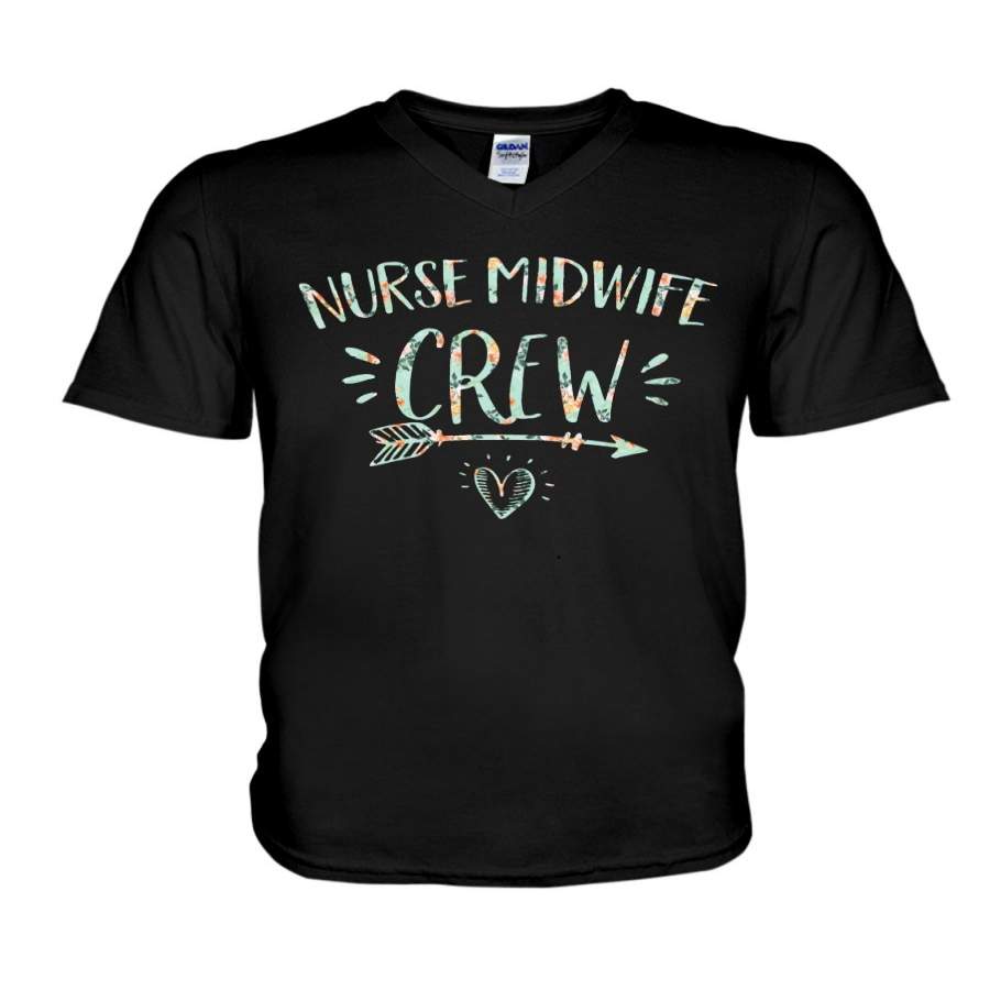 Nurse Midwife Crew Unique Custom Design For Personalized Job Gift Guys V-Neck
