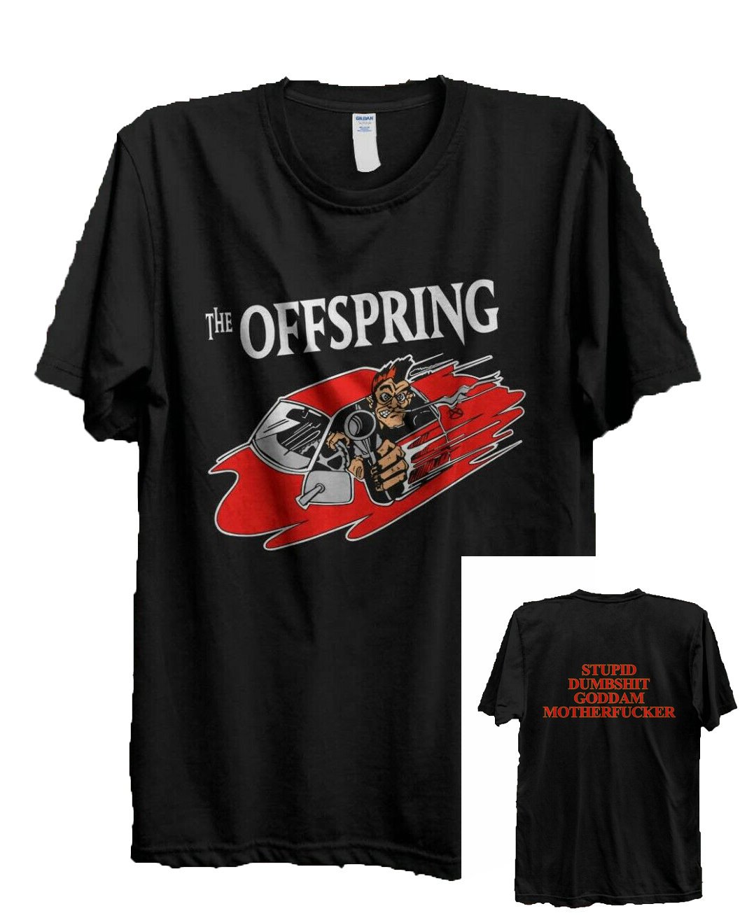 The Offspring Concert Tour Stupid Goddam T-Shirt