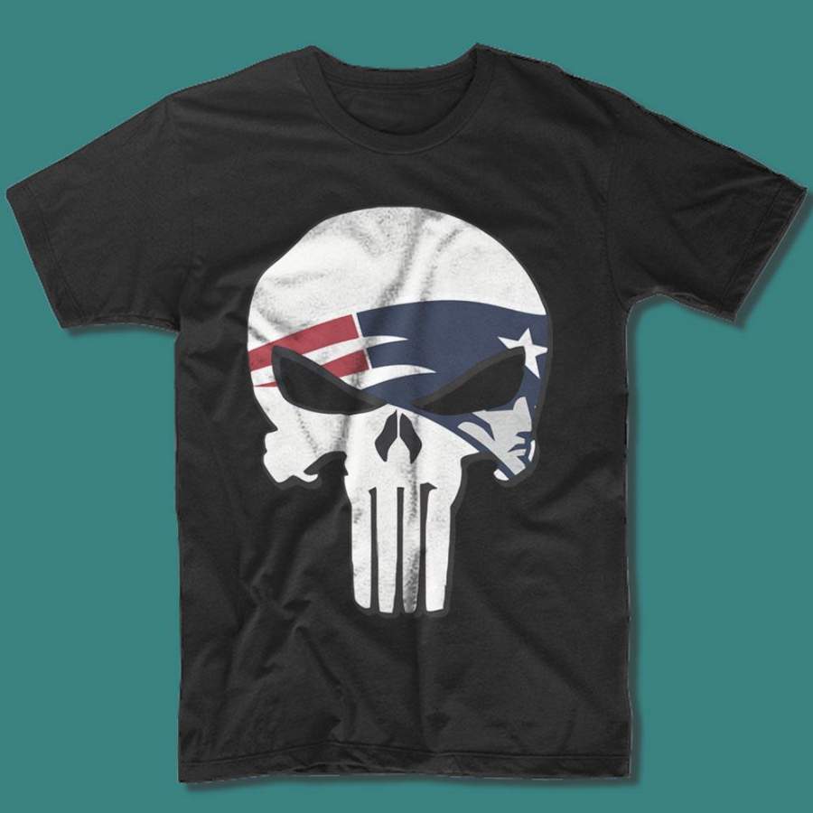 New England Patriots Punisher Men’S T Shirt