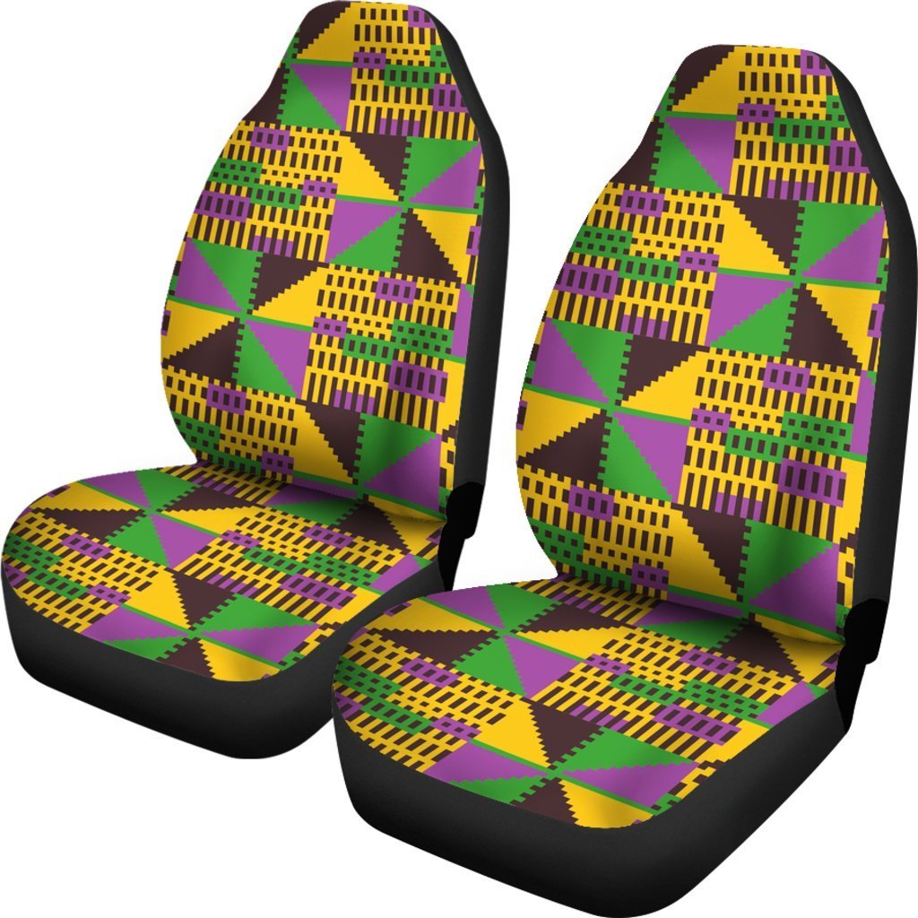 Greek Life Car Seat Covers – Violet Ashanti Kente