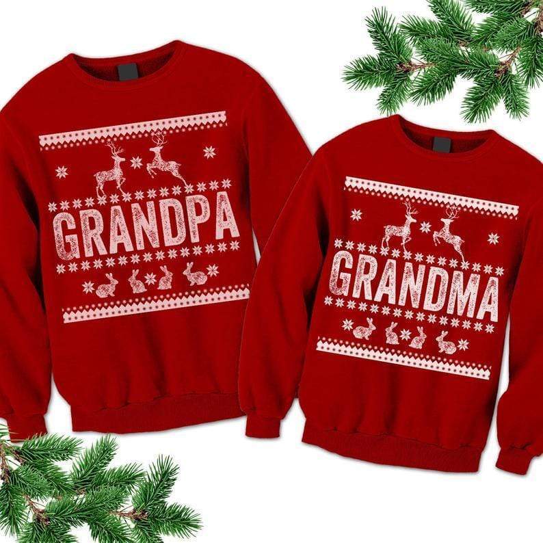 Personalized Ugly Christmas Matching Family Sweater #V